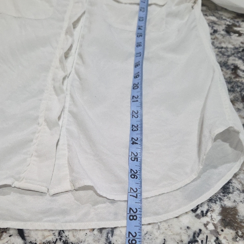 Equipment Cream Silk Blouse - Picture 6 of 6